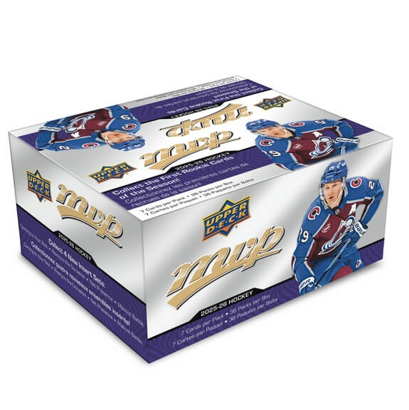 2025-2026 NHL Upper Deck MVP Retail Box - hockey cards