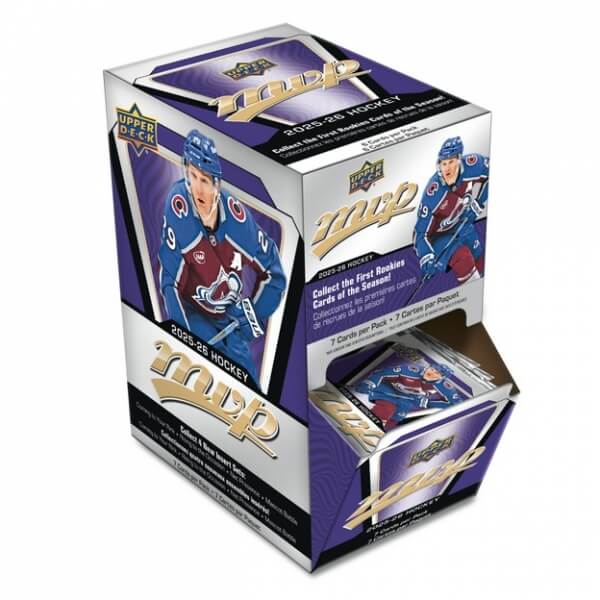 2025-2026 NHL Upper Deck MVP Gravity Feed Box - hockey cards
