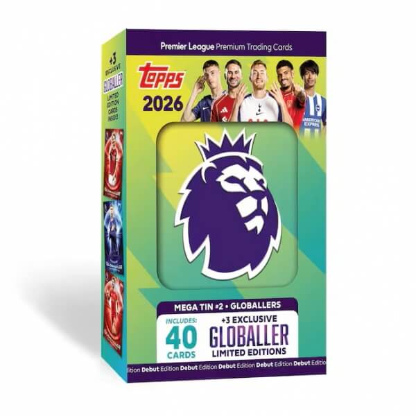 2025-2026 Topps Premier League Mega Tin #2 Globaller green - Soccer Cards