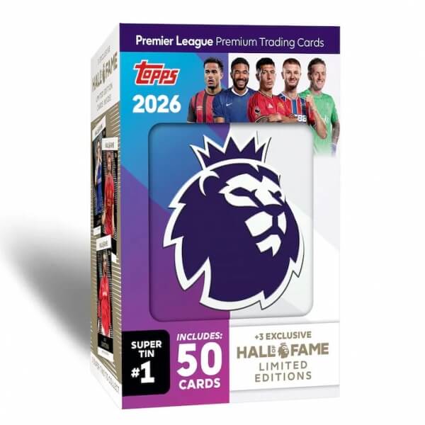 2025-2026 Topps Premier League Super Tin #1 blue - Soccer Cards
