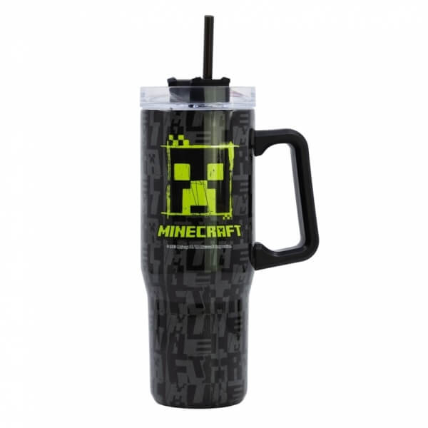 Stainless steel XL thermo mug Minecraft - 940 ml