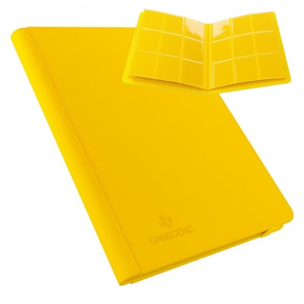 Gamegenic Prime 18-Pocket Yellow Card Album