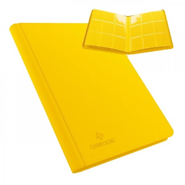 Gamegenic Zip-Up 18-Pocket Yellow Card Album