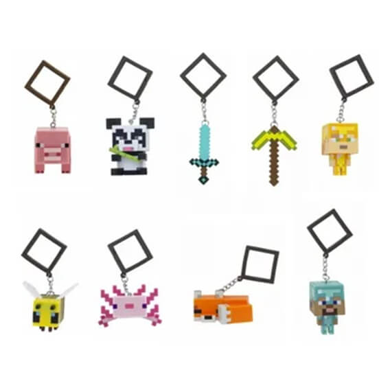 Minecraft Backpack Buddies Series 2 - Mystery Pack keyring