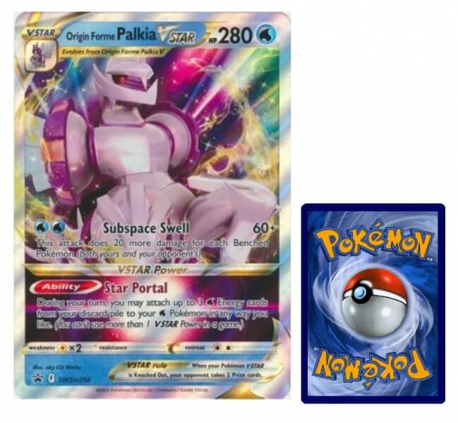Pokémon JUMBO card Palkia VSTAR