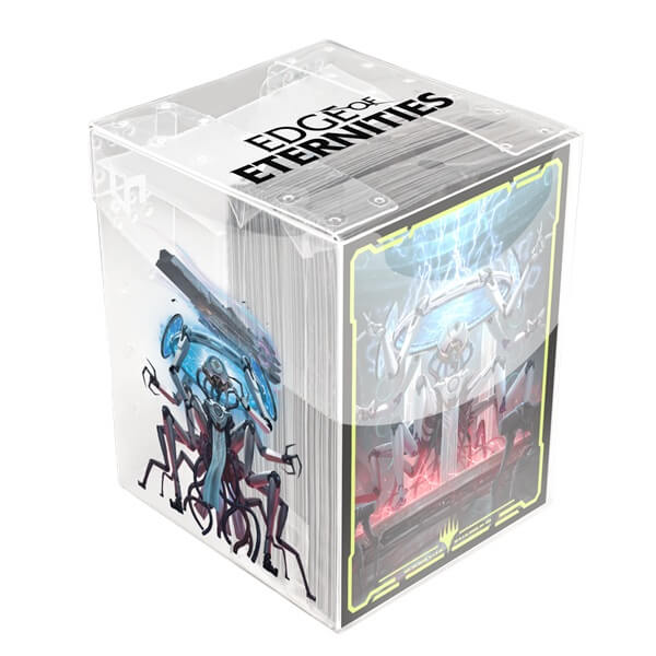 Edge of Eternities box and card sleeves - Counter Intelligence