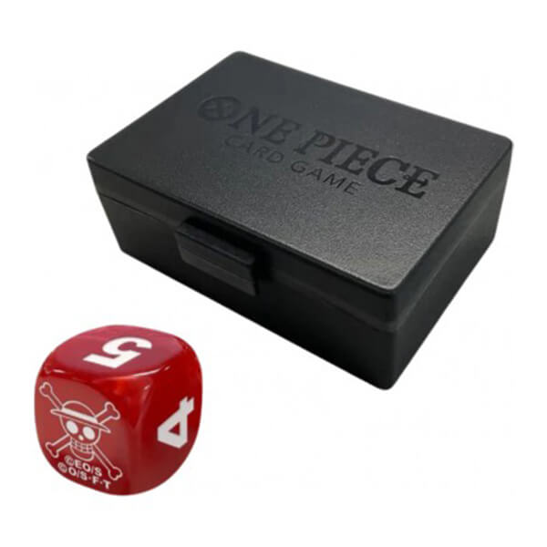 One Piece Card Game Official Dice and Dice Case Set