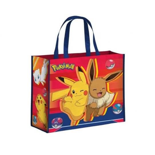 Pokémon Bag - Tote Bag Pikachu and Eevee