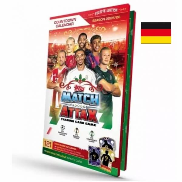 2025-2026 Topps Match Attax Advent Calendar - DE