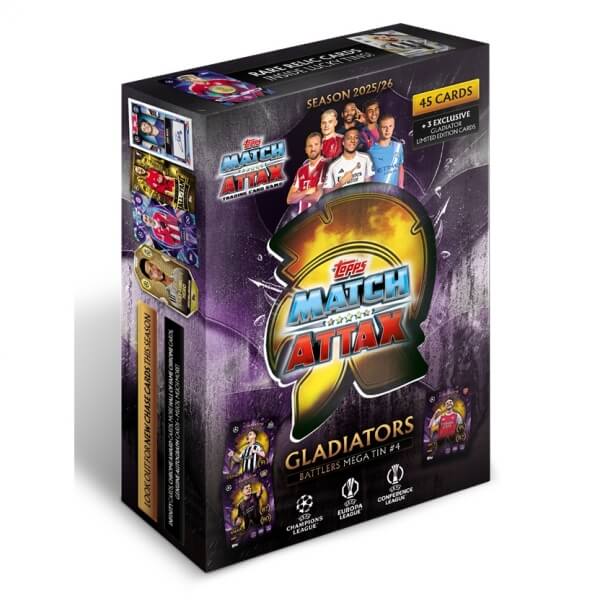 2025-2026 Topps Match Attax Mega Tin 4 - purple