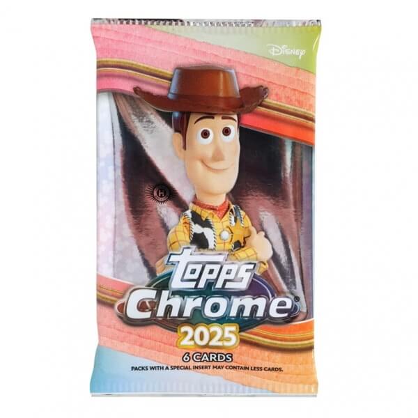 2025 Topps Walt Disney Chrome Hobby Pack