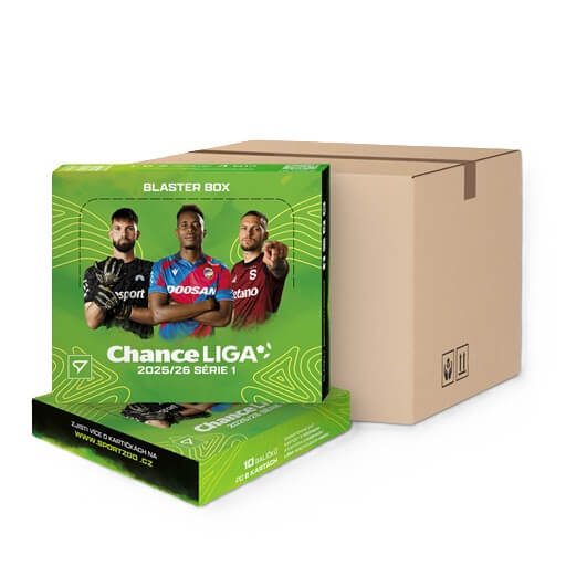 Soccer Cards Chance League 2025-2026 Series 1 Blaster case
