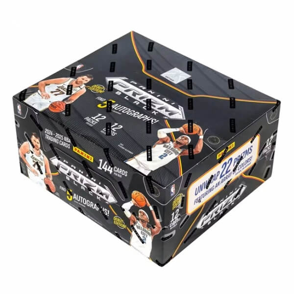 2024-2025 NBA Cards Panini Prizm Black Basketball Hobby Box
