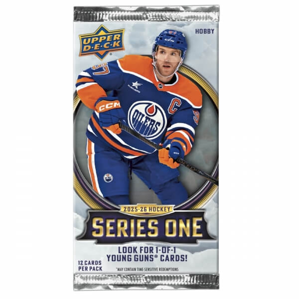 2025-2026 NHL Upper Deck Series One Hobby Pack - hockey cards