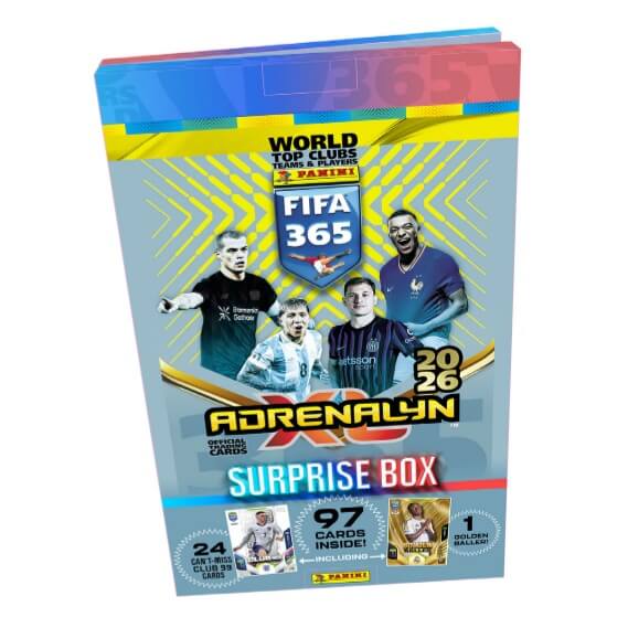 Soccer cards Panini FIFA 365 2025/2026 Adrenalyn advent calendar