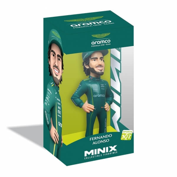 Collectible figurine Minix Aston Martin - Fernando Alonso