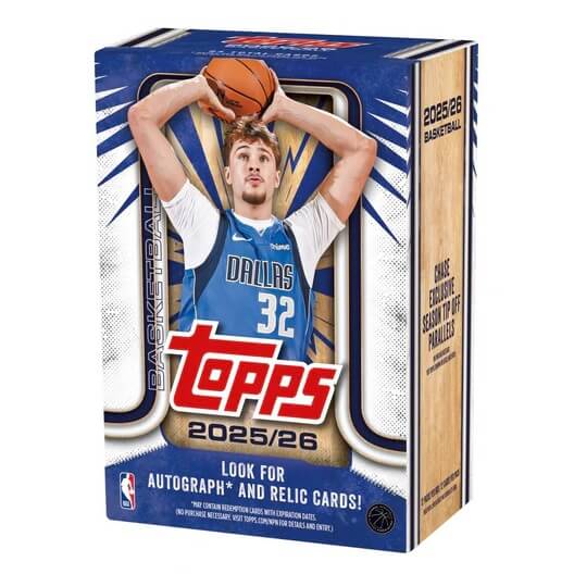 2025-2026 NBA Cards Topps Basketball Blaster Box