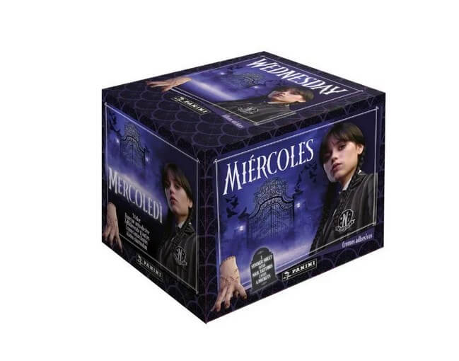Wednesday 2 - sticker box - 50 packs