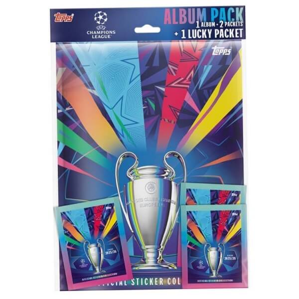 Soccer Stickers Topps Champions League 2026 Starter Pack