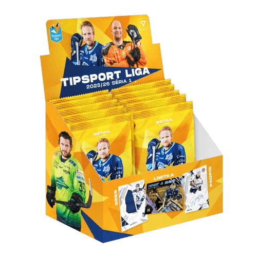 Hockey cards Tipsport league 2025/26 - Retail box - 1st series