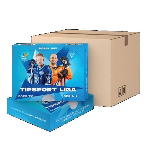 Hockey cards Tipsport league 2025/26 - Hobby case - 1. série