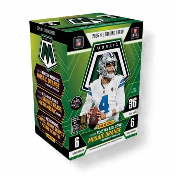2025 Panini Mosaic NFL Football Blaster Box - American Football Cards