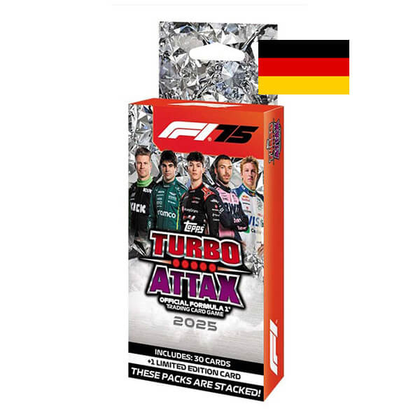 2025 Topps Turbo Attax F1 Formula 1 Value Box - DE