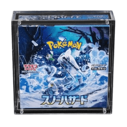 Acrylic box for standard Japanese Pokémon booster boxes