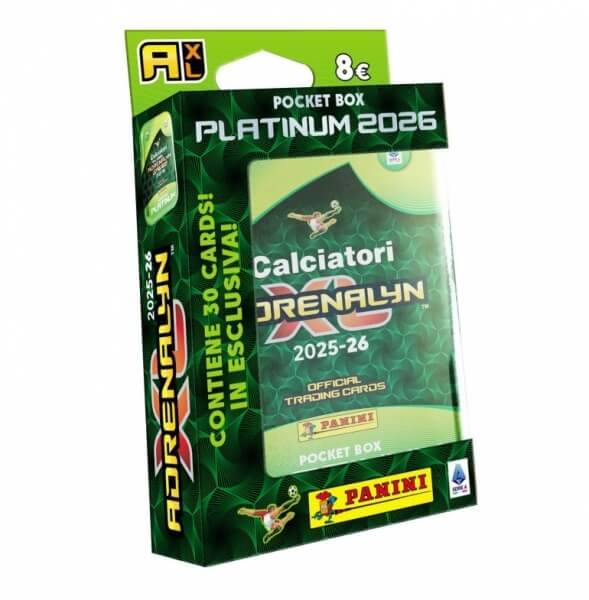 Soccer cards Panini Serie A 2025/2026 - tin box (pocket)