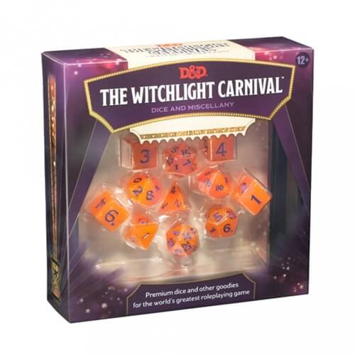 Dungeons & Dragons Witchlight Carnival Dice Set