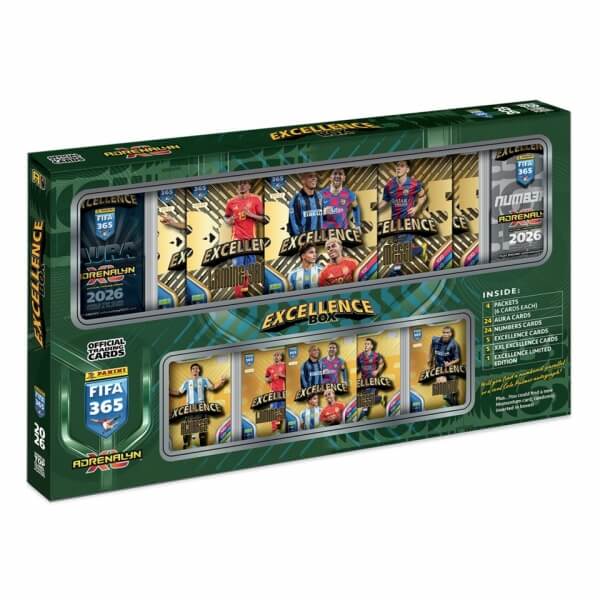 Soccer cards Panini FIFA 365 2025/2026 Adrenalyn - Excellence Box