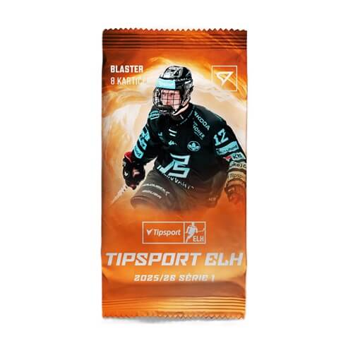 Hockey cards Tipsport ELH 25/26 Blaster pack 1st series