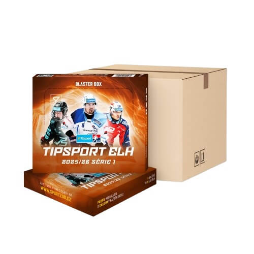 Hockey cards Tipsport ELH 25/26 Blaster Case 1st series
