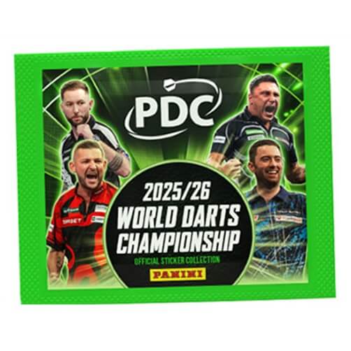 2025/26 PDC World Darts Championship Sticker Pack