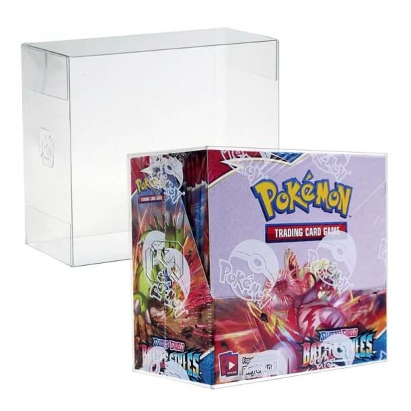 Protective PET box for Pokémon Booster Box - 5 pcs