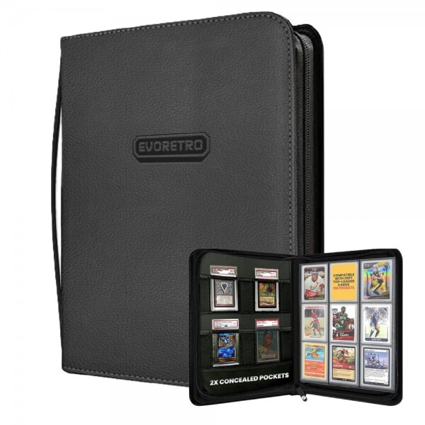 Top Loader Binder Evoretro Shield+ 216 pockets (3x3) - Black