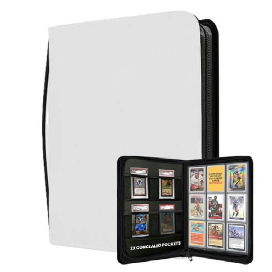 Top Loader Binder Evoretro Shield+ 216 pockets (3x3) - White