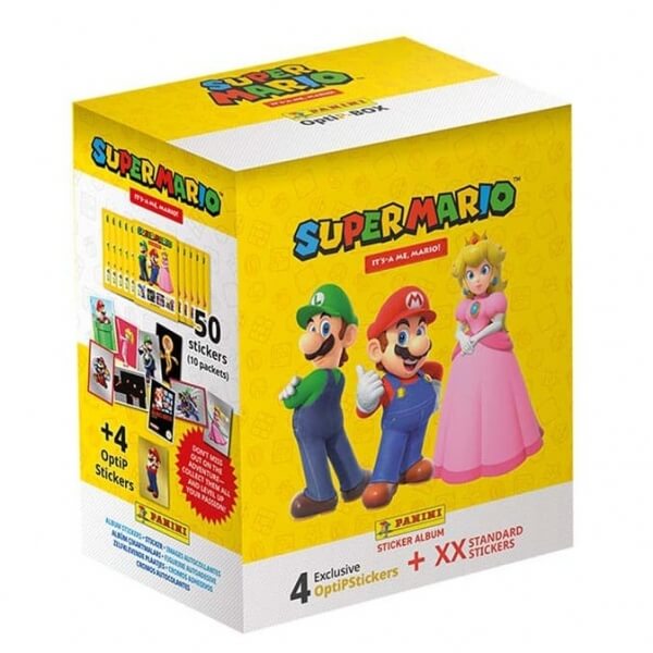 Super Mario 2 - Mega Box Stickers - 10 Packs