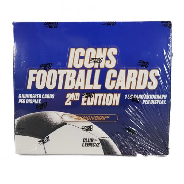 Soccer Cards 2025 Club Legacyz Icons Soccer Second Edition Hobby Box