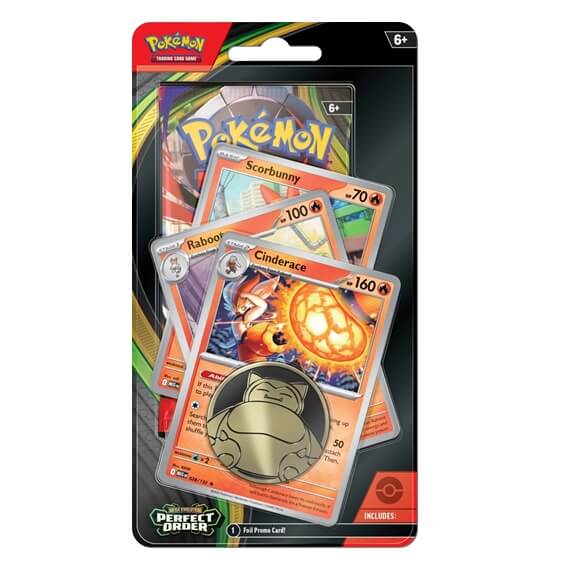 Pokémon Perfect Order - Premium Checklane Blister - Cinderace