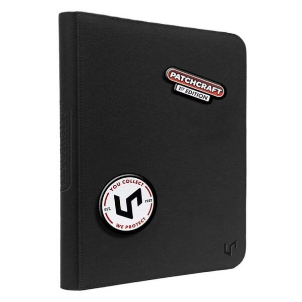 Card Album UltraPro Patchcraft Zippered 9-Pocket PRO-Binder - Black