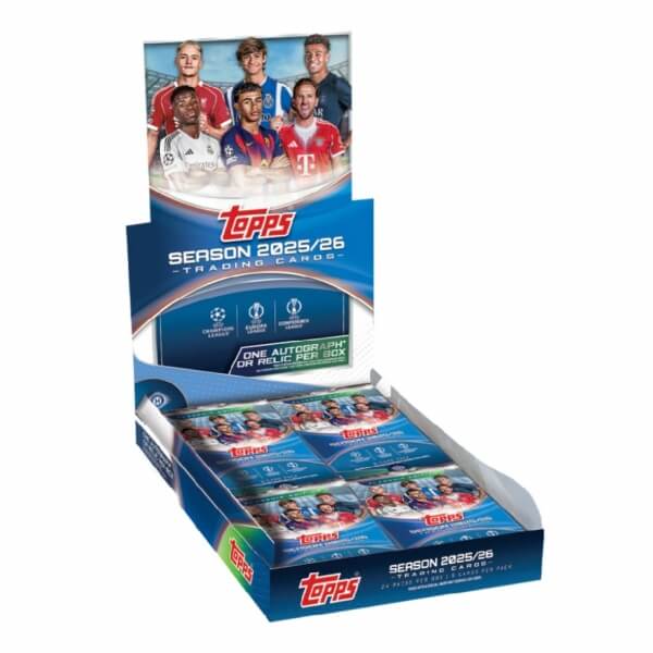 2025-26 Topps UEFA Club Competitions Hobby Box
