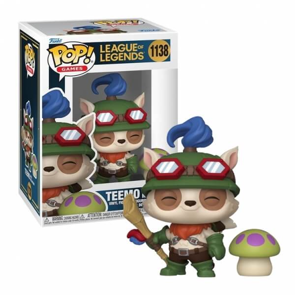 Funko POP! figure League of Legends - Teemo with Mushroom #1138