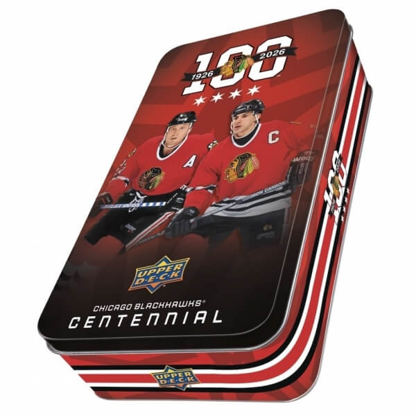 2025-2026 Upper Deck Chicago Blackhawks Centennial Hobby Box