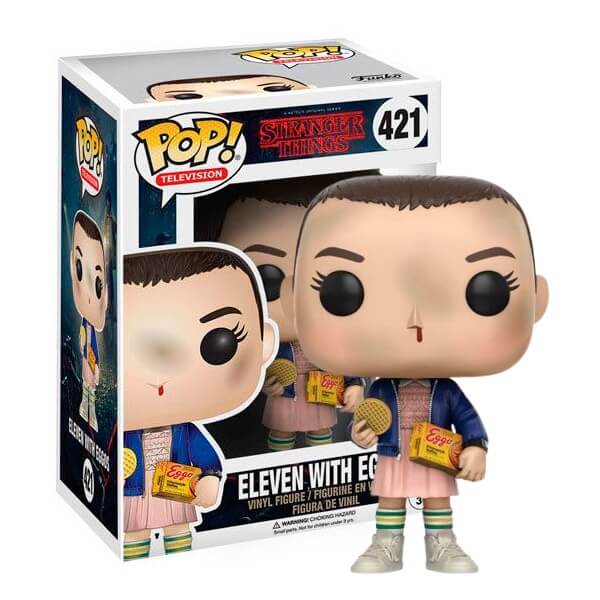 Funko POP! Stranger Things figure - Eleven with Eggos #421