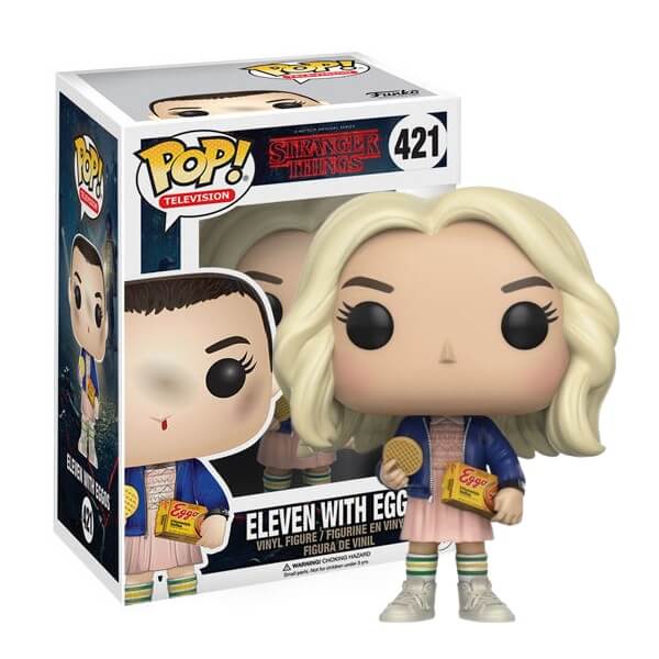 Funko POP! Stranger Things figure - Eleven with Eggos #421 Chase-varianta