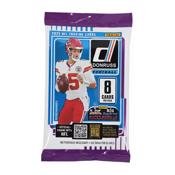 2025 Panini Donruss NFL Football Retail Pack
