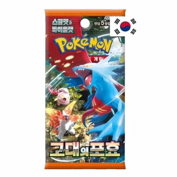 Pokémon Scarlet and Violet Ancient Roar Booster - Korean
