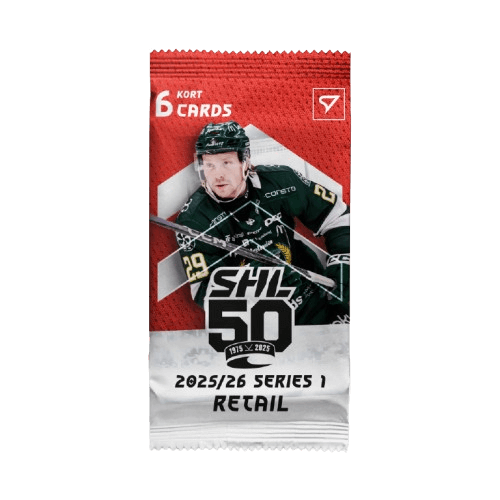 2025-2026 Svenska hockeyligan SHL 1. series Retail pack - hockey cards