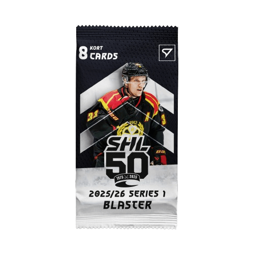 2025-2026 Svenska hockeyligan SHL 1. series Blaster pack - hockey cards